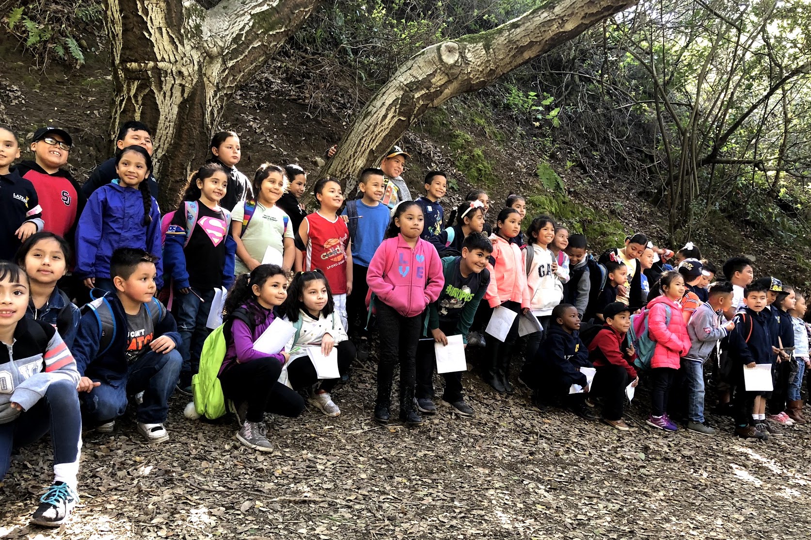 A to Z Fund in Action: Oakland Students Visit Joaquin Miller Park