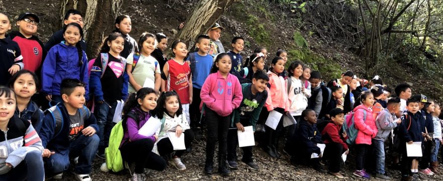 A to Z Fund in Action: Oakland Students Visit Joaquin Miller Park