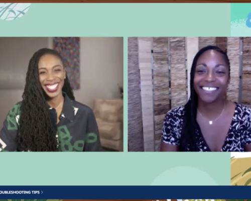 Salesforce Chief Philanthropy Officer and CEO of the Salesforce Foundation Ebony Beckwith in conversation with OUSD Superintendent Dr. Kyla Johnson-Trammell