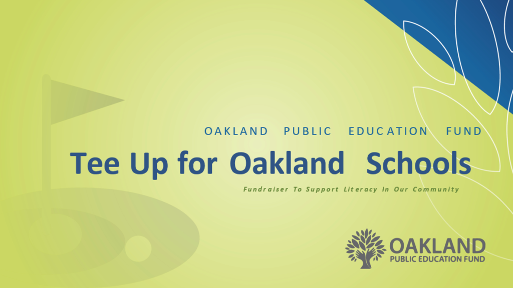 Tee Up for Oakland Schools
